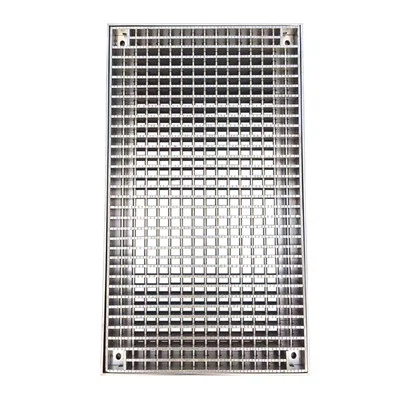 Rejilla de pasarela de acero inoxidable