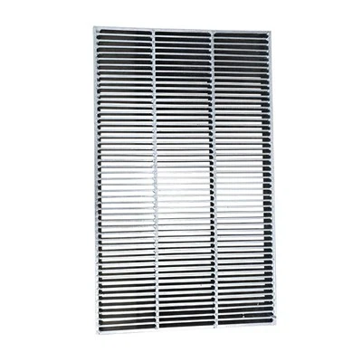 Rejilla de acero para pasarela